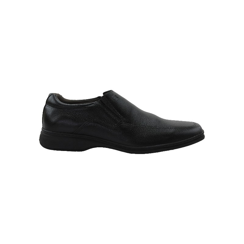 Zapato Escolar Joven Negro Buestán - 100% Cuero Mocasín Formal Comfort