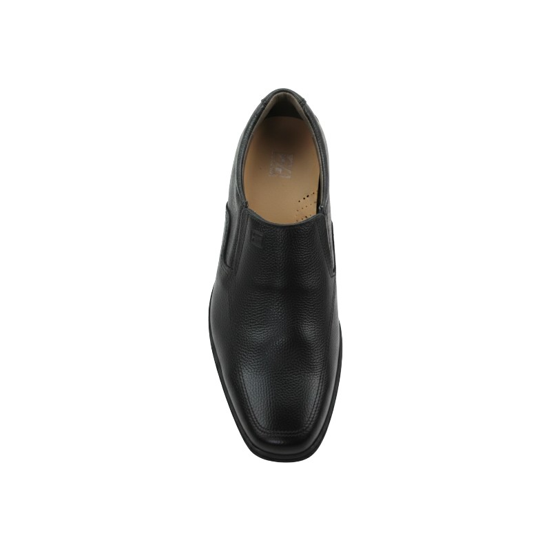 Zapato Escolar Joven Negro Buestán - 100% Cuero Mocasín Formal Comfort