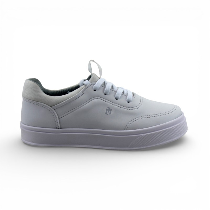 Zapato Escolar Deportivo Blanco - Estilo Urbano