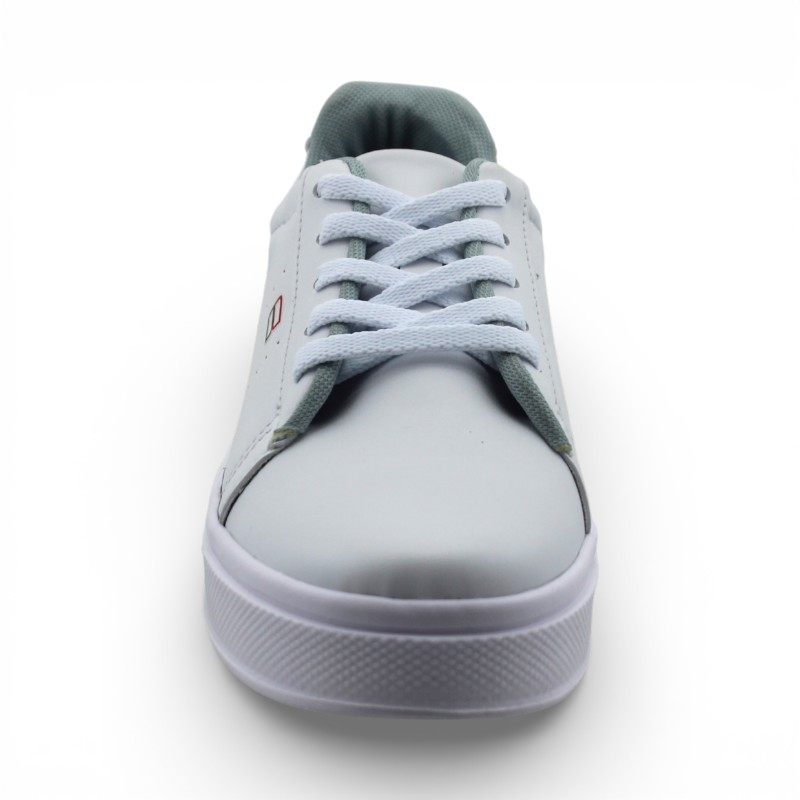 Zapato Escolar Deportivo Blanco Buestán - Perforado Lateral