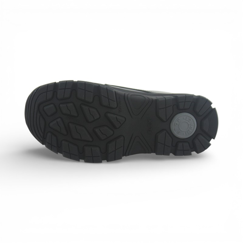 Zapato Escolar Niño Negro Buestán - Cierre de Velcro
