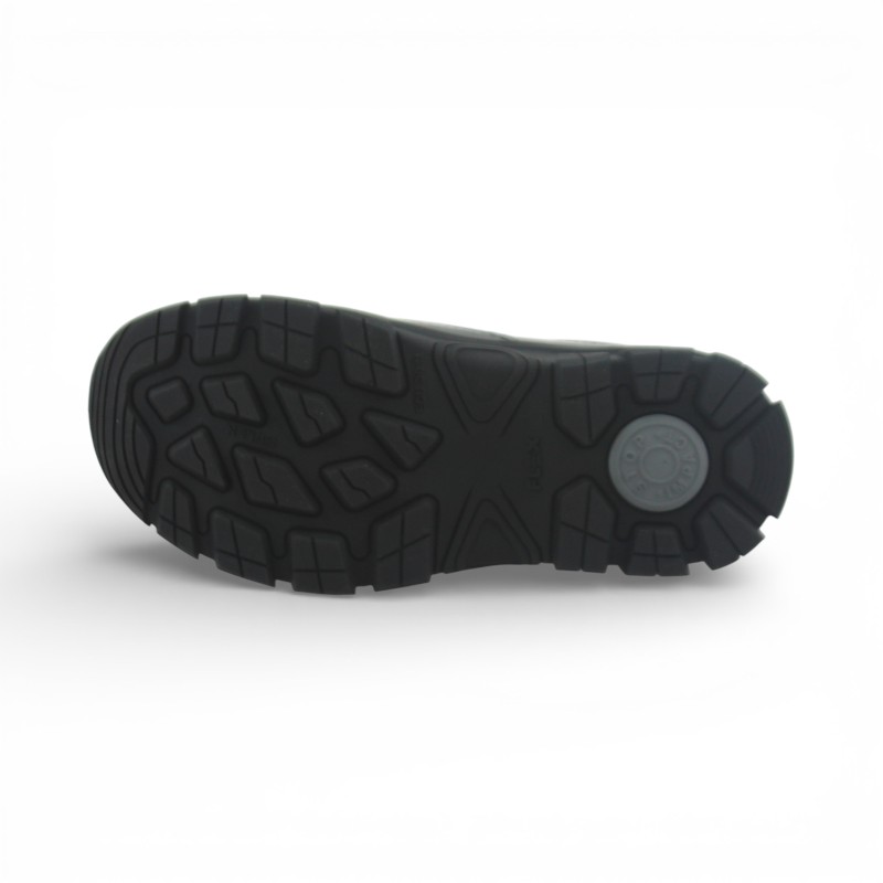 Zapato Escolar Niño Mocasín Negro Buestán - (Sin Cordones)