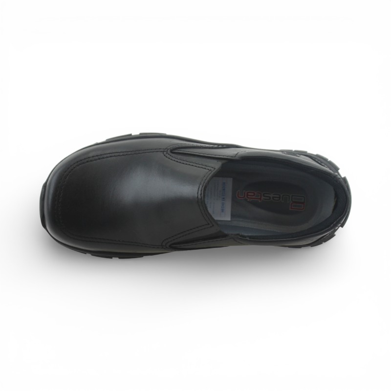 Zapato Escolar Niño Mocasín Negro Buestán - (Sin Cordones)