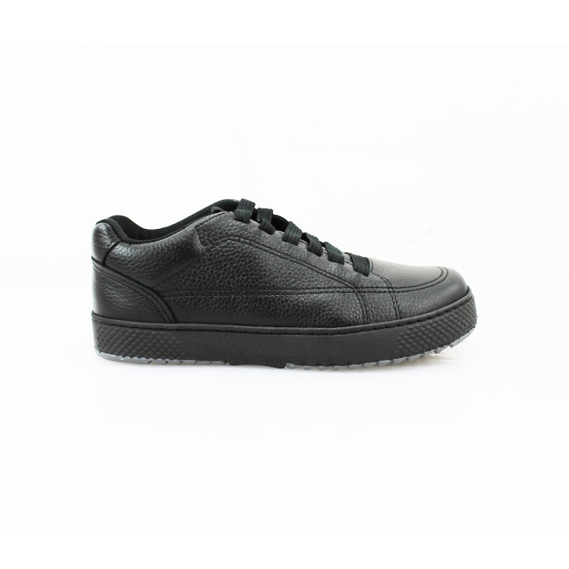 Zapato Escolar Niño Negro Buestán - Deportivo Suela Bicolor