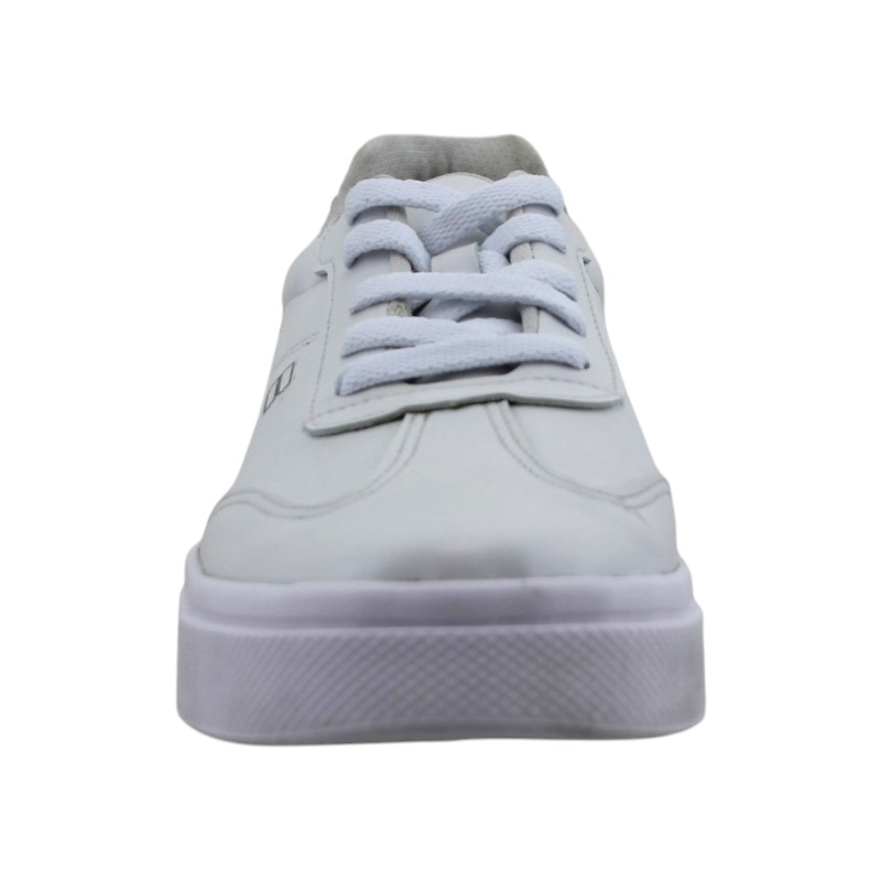 Zapato Escolar Deportivo Blanco - Costura Reforzada