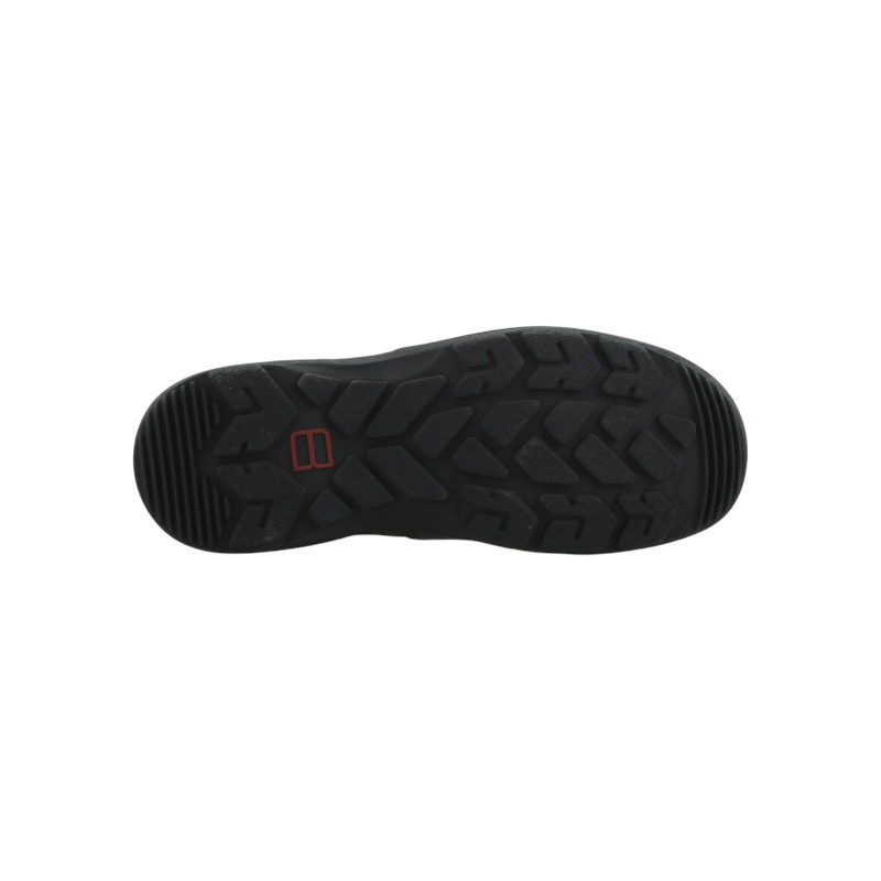 Zapato Escolar Niña Negro Buestán - 100% Cuero Slip-On Elástico Mariposa